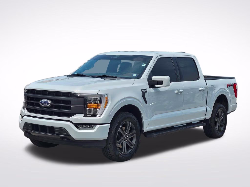 2022 White Metallic Ford F-150 Lariat 4X4 Truck