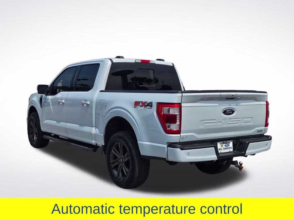 2022 White Metallic Ford F-150 Lariat 4X4 Truck