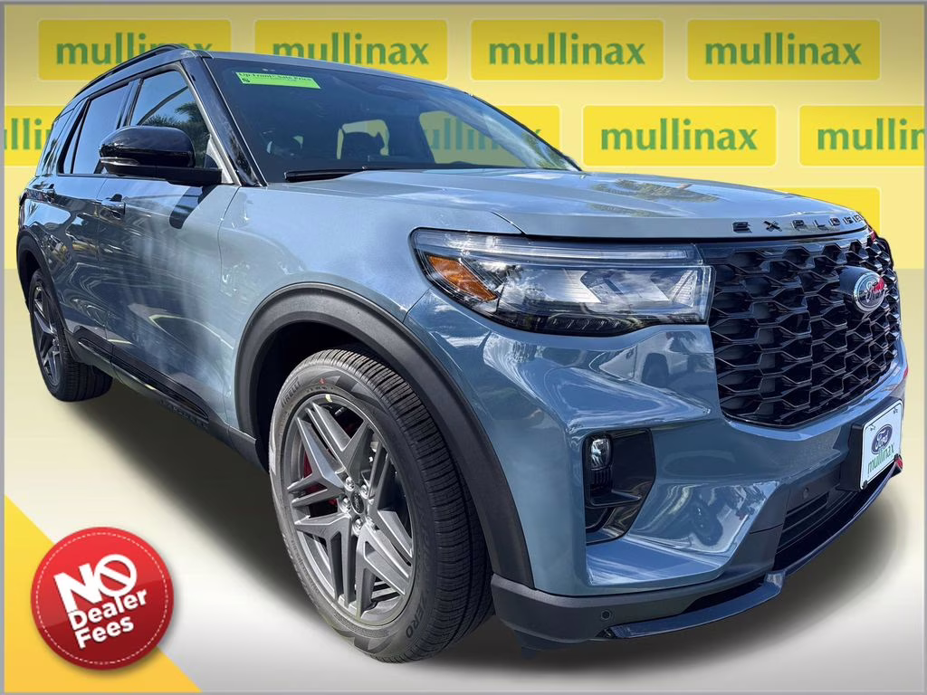 2026 Vapor Blue Metallic Ford Explorer ST 4X4 SUV