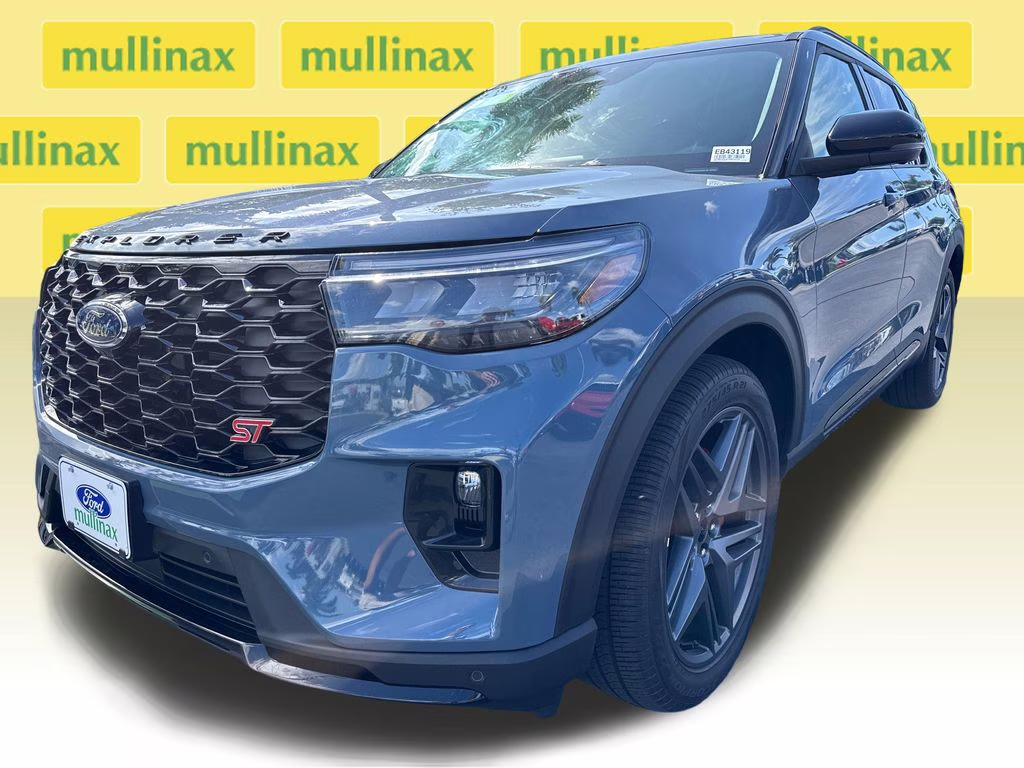 2026 Vapor Blue Metallic Ford Explorer ST 4X4 SUV