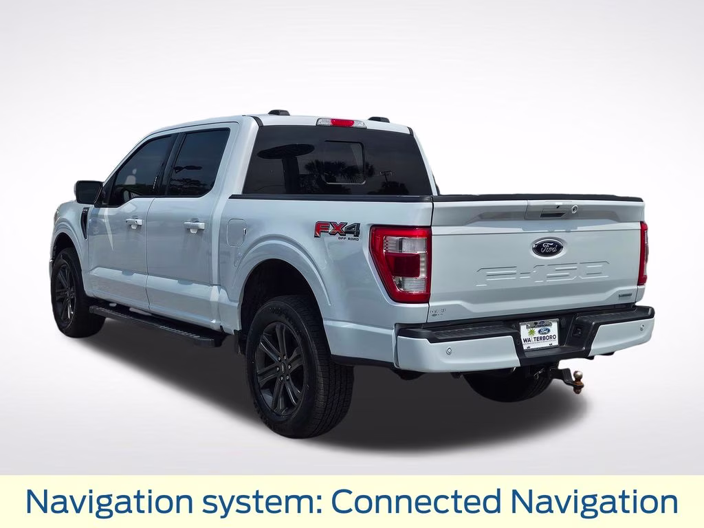 2022 White Metallic Ford F-150 Lariat 4X4 Truck