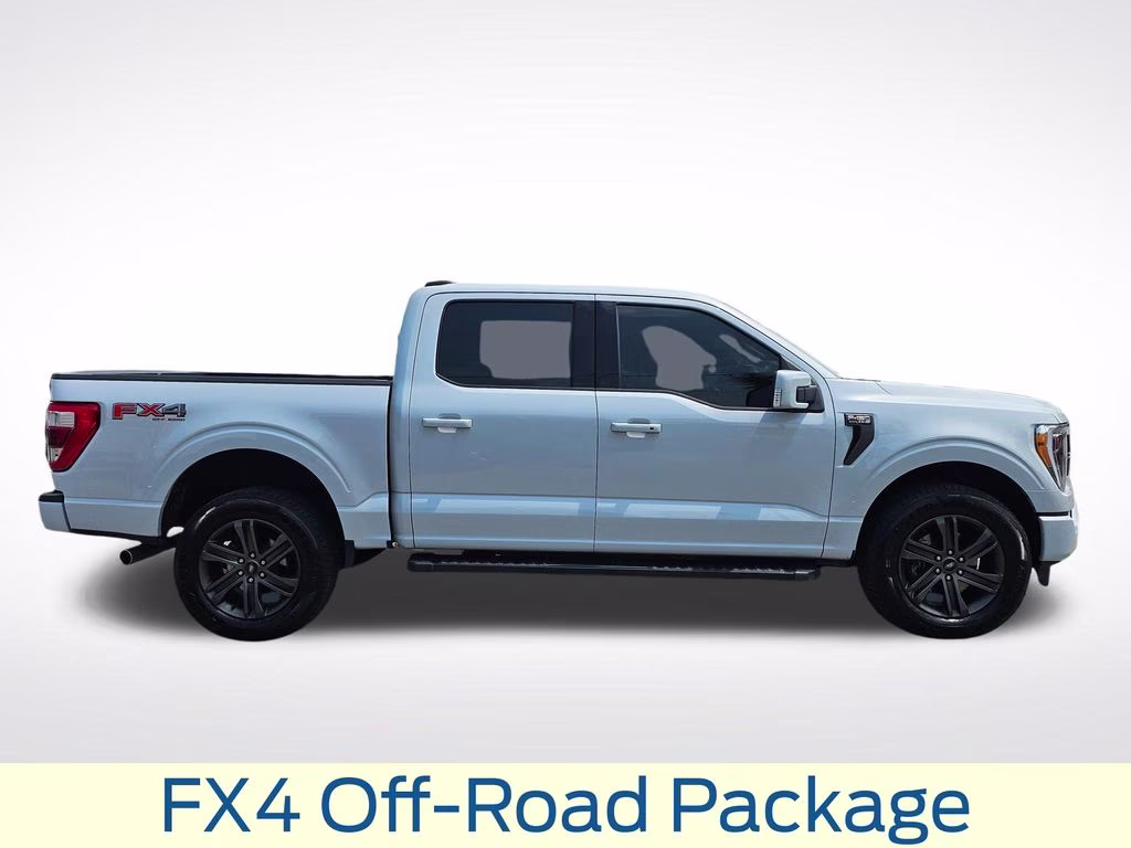 2022 White Metallic Ford F-150 Lariat 4X4 Truck