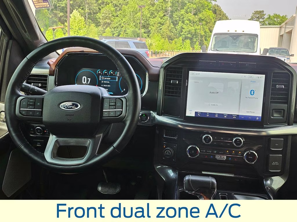 2022 White Metallic Ford F-150 Lariat 4X4 Truck