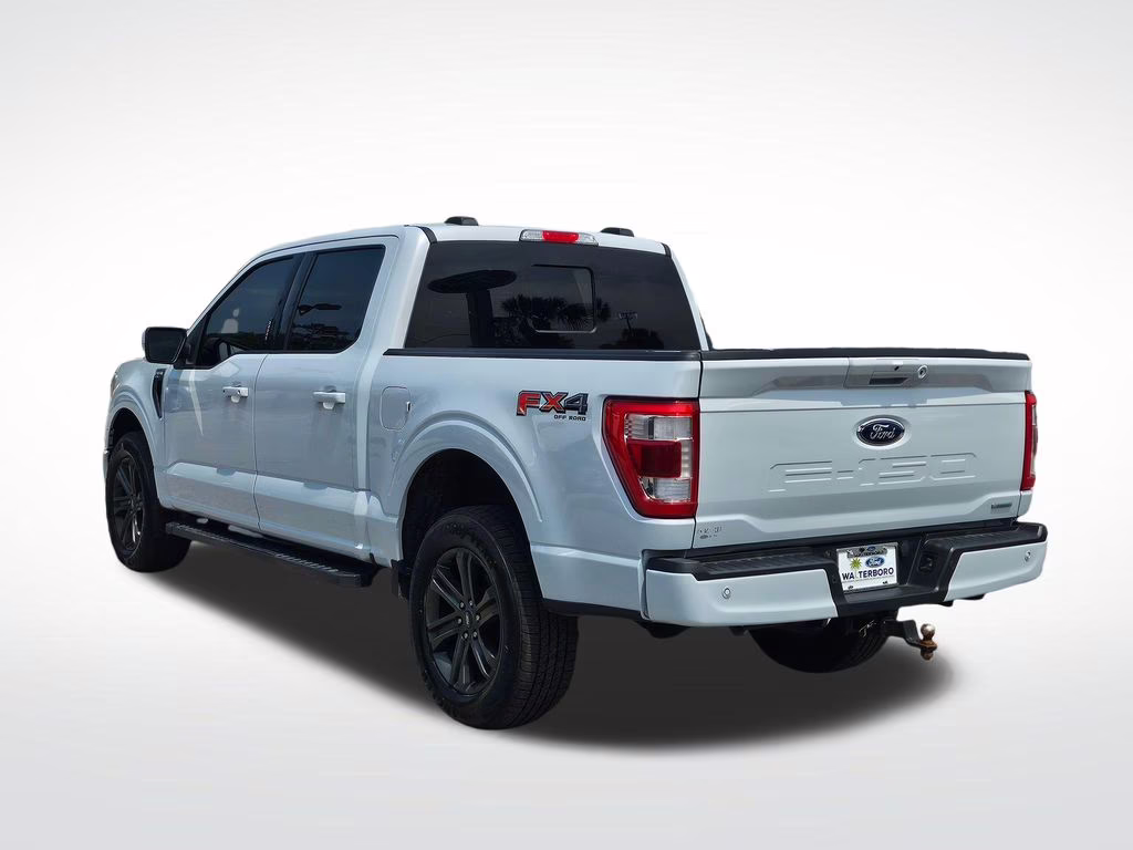 2022 White Metallic Ford F-150 Lariat 4X4 Truck