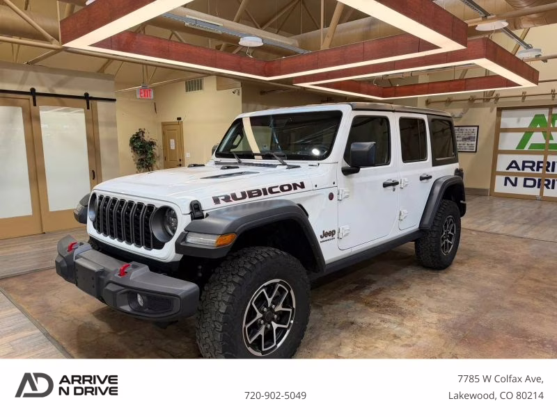 2025 Jeep Wrangler 4 Door Rubicon X Sport Utility 4D 4X4