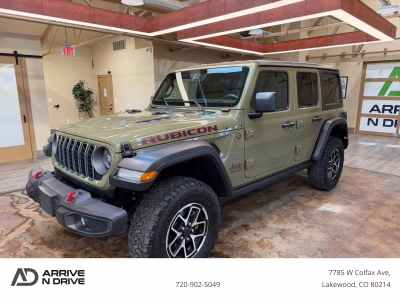 2025 Jeep Wrangler 4 Door Rubicon X Sport Utility 4D 4X4