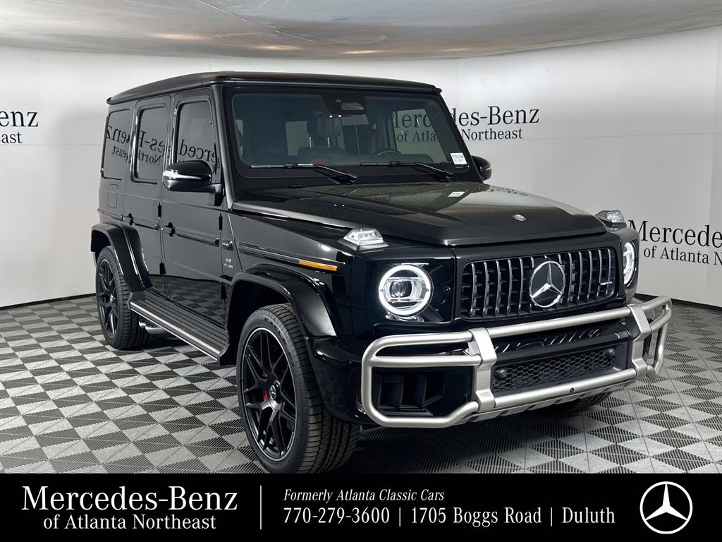 2025 Black Mercedes-Benz G-Class G 63 AMG AWD SUV
