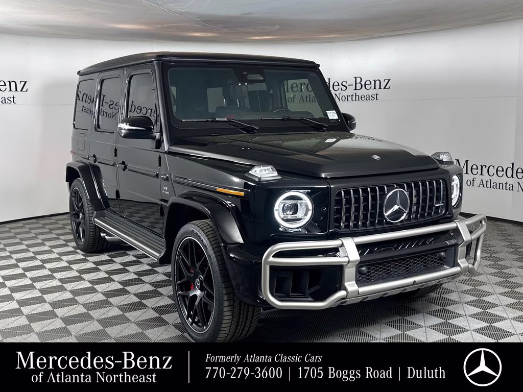 2025 Black Mercedes-Benz G-Class G 63 AMG AWD SUV