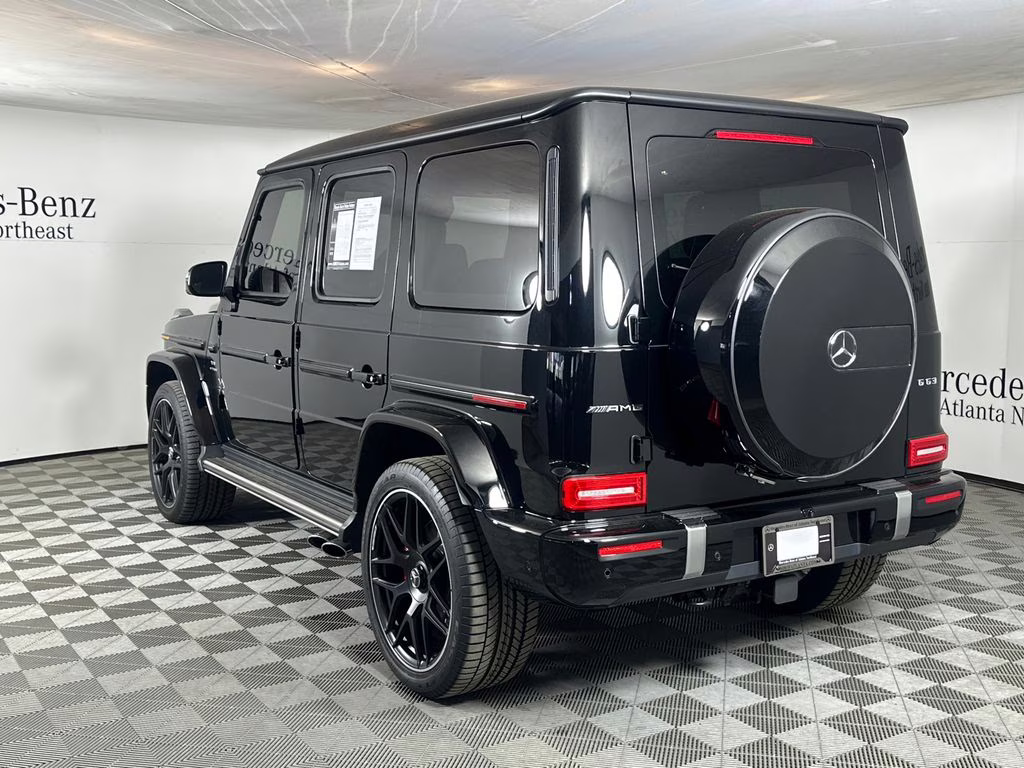 2025 Black Mercedes-Benz G-Class G 63 AMG AWD SUV