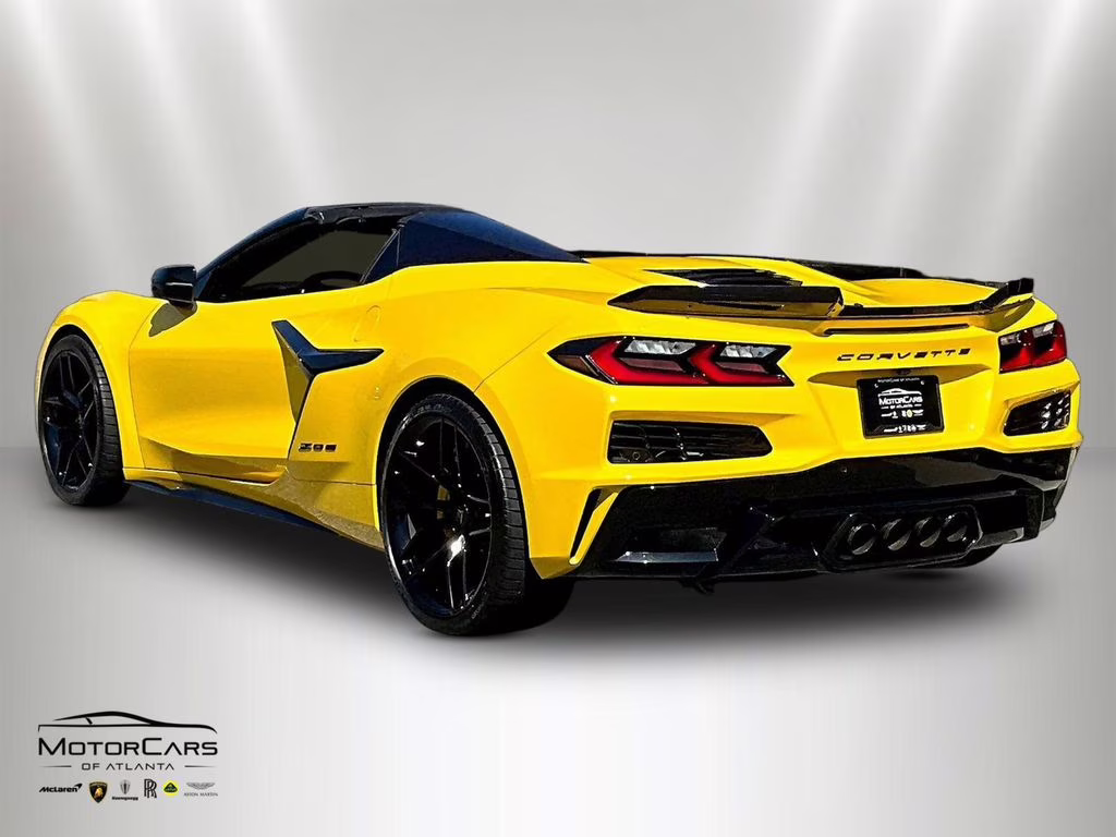 2025 Competition Yellow Tintcoat Metallic Chevrolet Corvette Z06 2LZ RWD Convertible