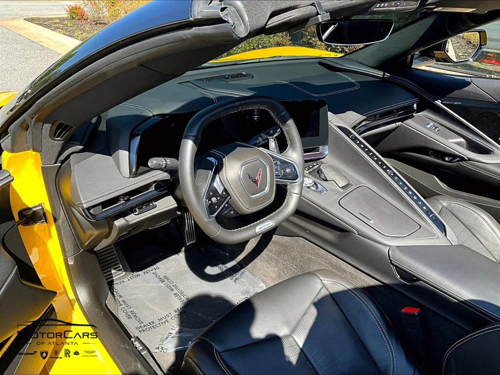 2025 Competition Yellow Tintcoat Metallic Chevrolet Corvette Z06 2LZ RWD Convertible