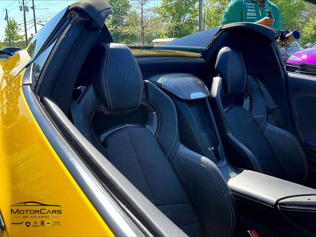 2025 Competition Yellow Tintcoat Metallic Chevrolet Corvette Z06 2LZ RWD Convertible