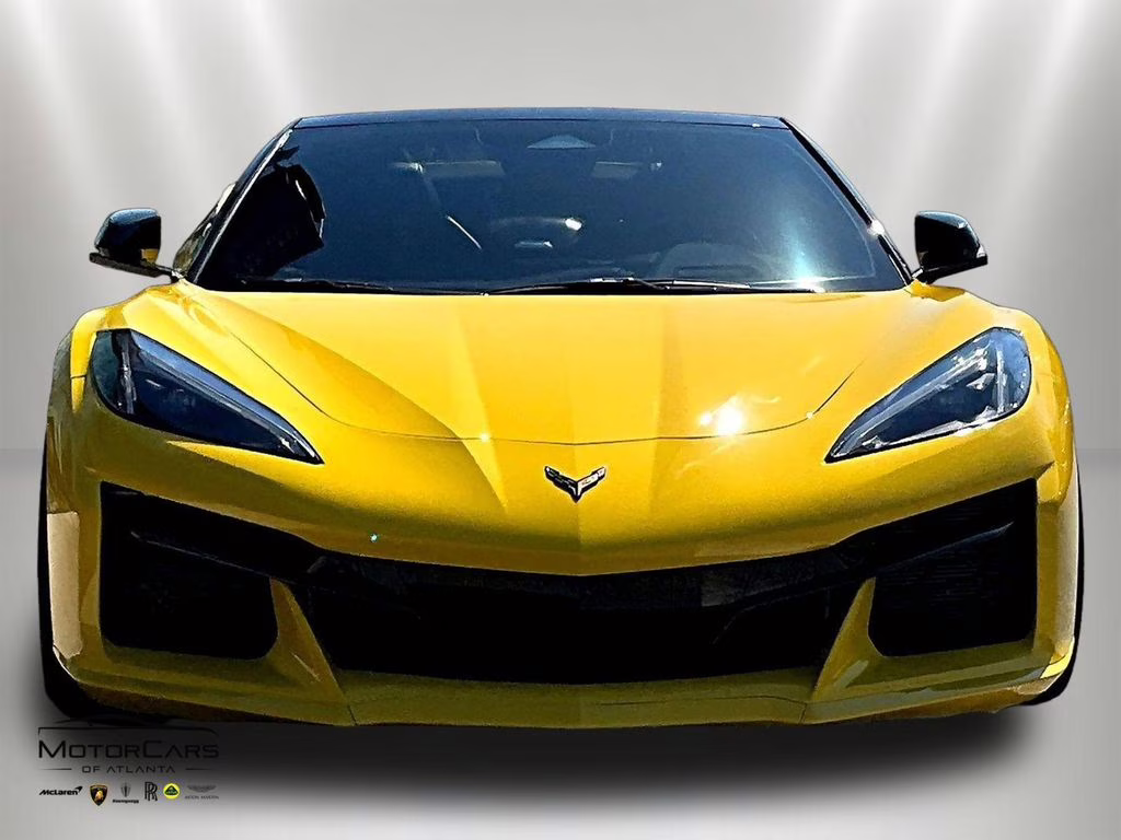 2025 Competition Yellow Tintcoat Metallic Chevrolet Corvette Z06 2LZ RWD Convertible