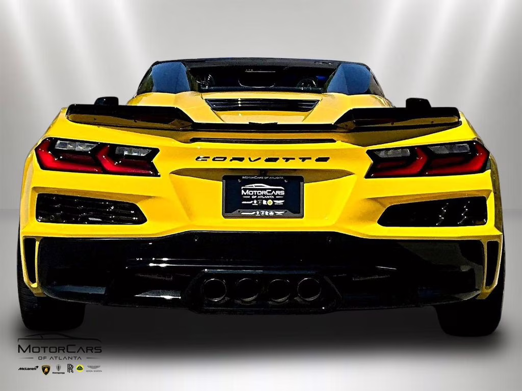 2025 Competition Yellow Tintcoat Metallic Chevrolet Corvette Z06 2LZ RWD Convertible