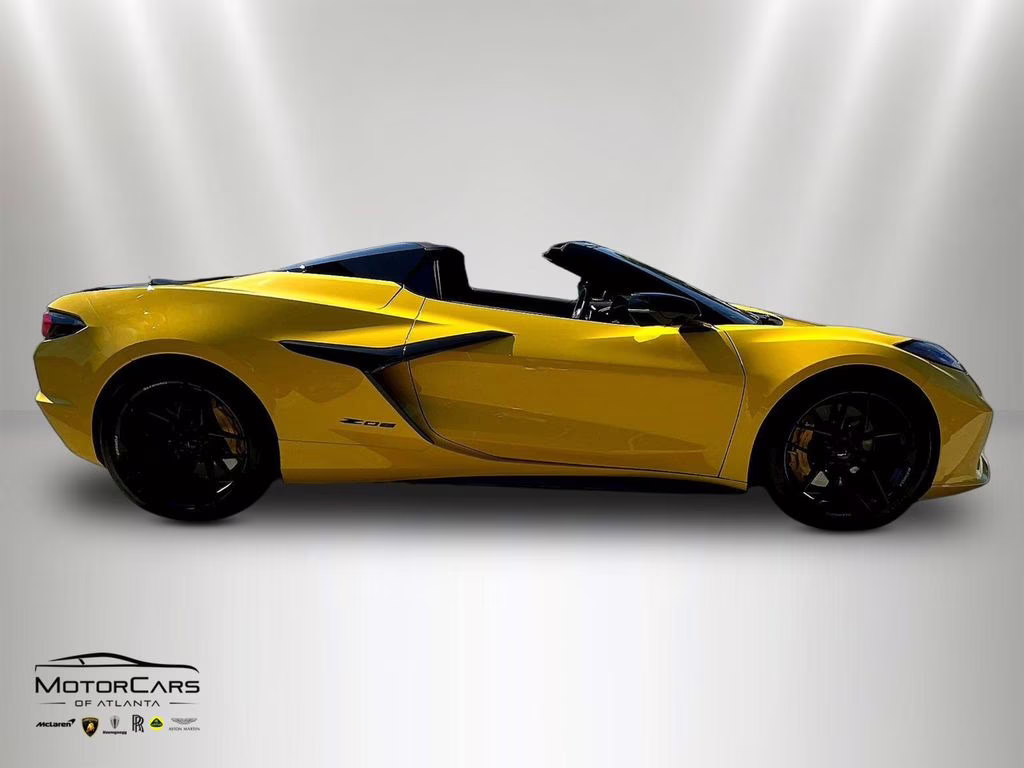 2025 Competition Yellow Tintcoat Metallic Chevrolet Corvette Z06 2LZ RWD Convertible