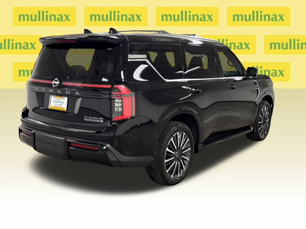 2025 Super Black Nissan Armada Platinum Reserve 4X4 SUV