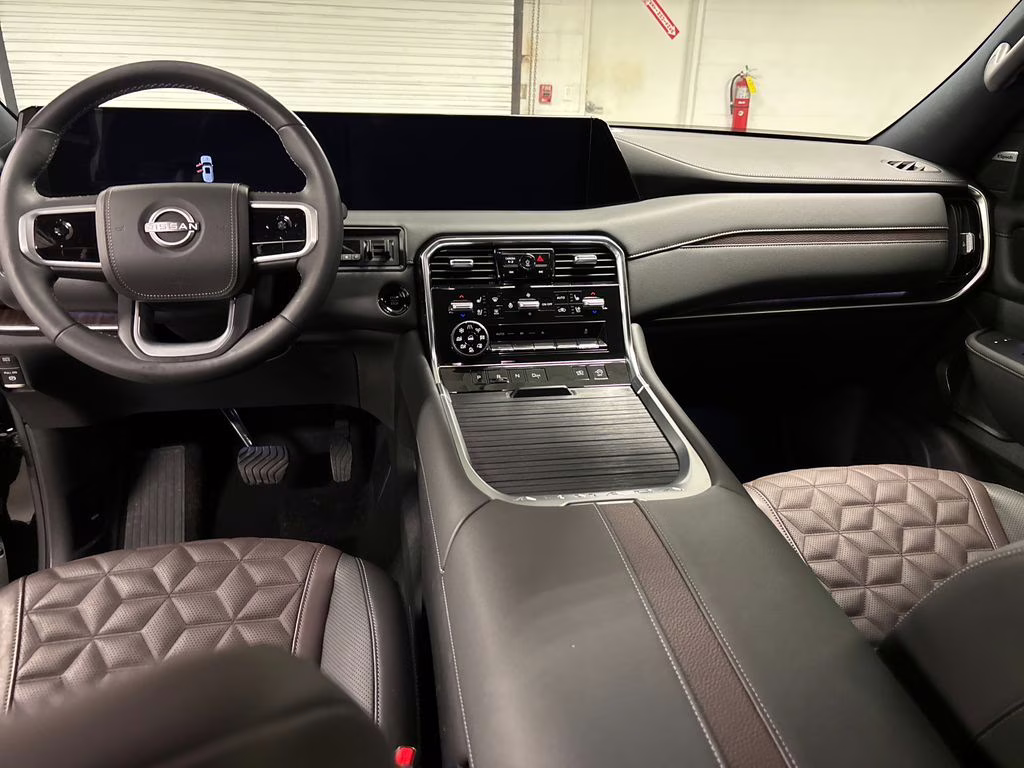 2025 Super Black Nissan Armada Platinum Reserve 4X4 SUV