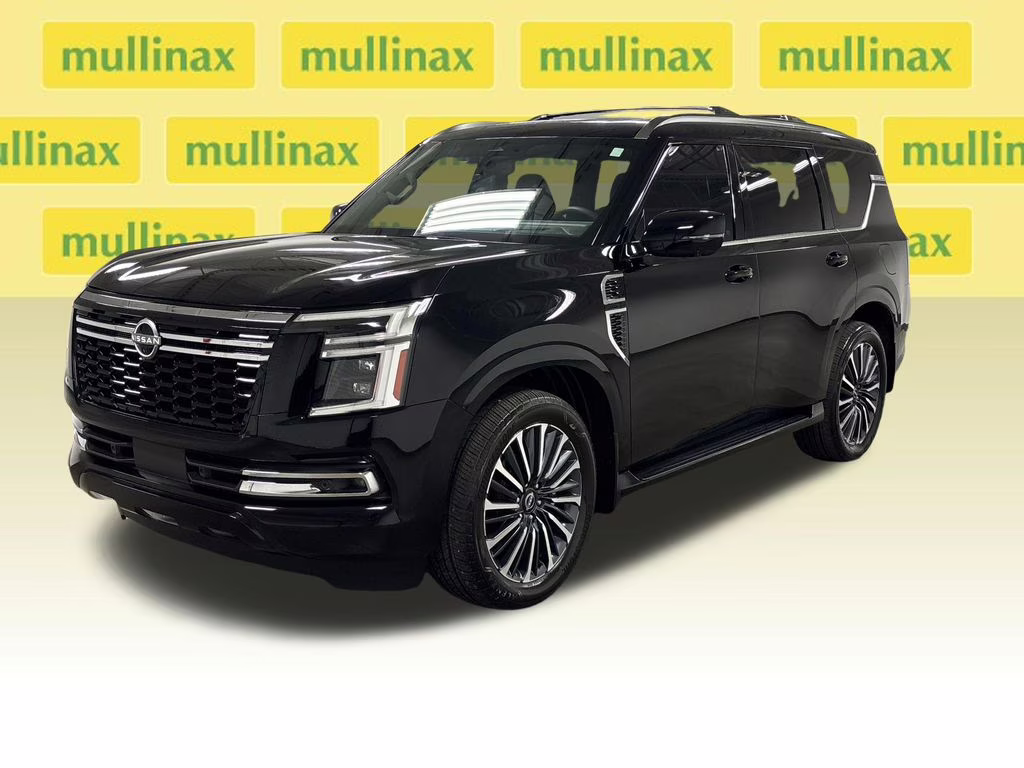 2025 Super Black Nissan Armada Platinum Reserve 4X4 SUV