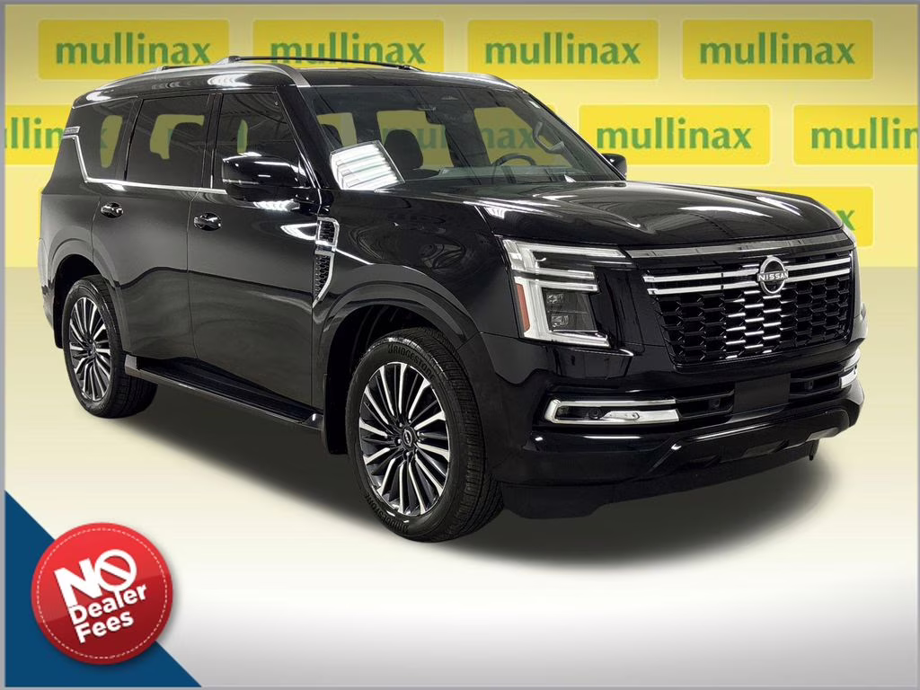 2025 Super Black Nissan Armada Platinum Reserve 4X4 SUV