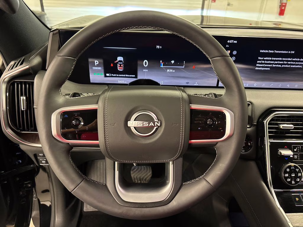 2025 Super Black Nissan Armada Platinum Reserve 4X4 SUV