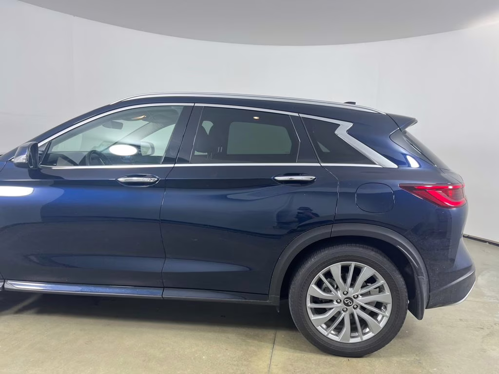 2023 Hermosa Blue INFINITI QX50 LUXE FWD SUV