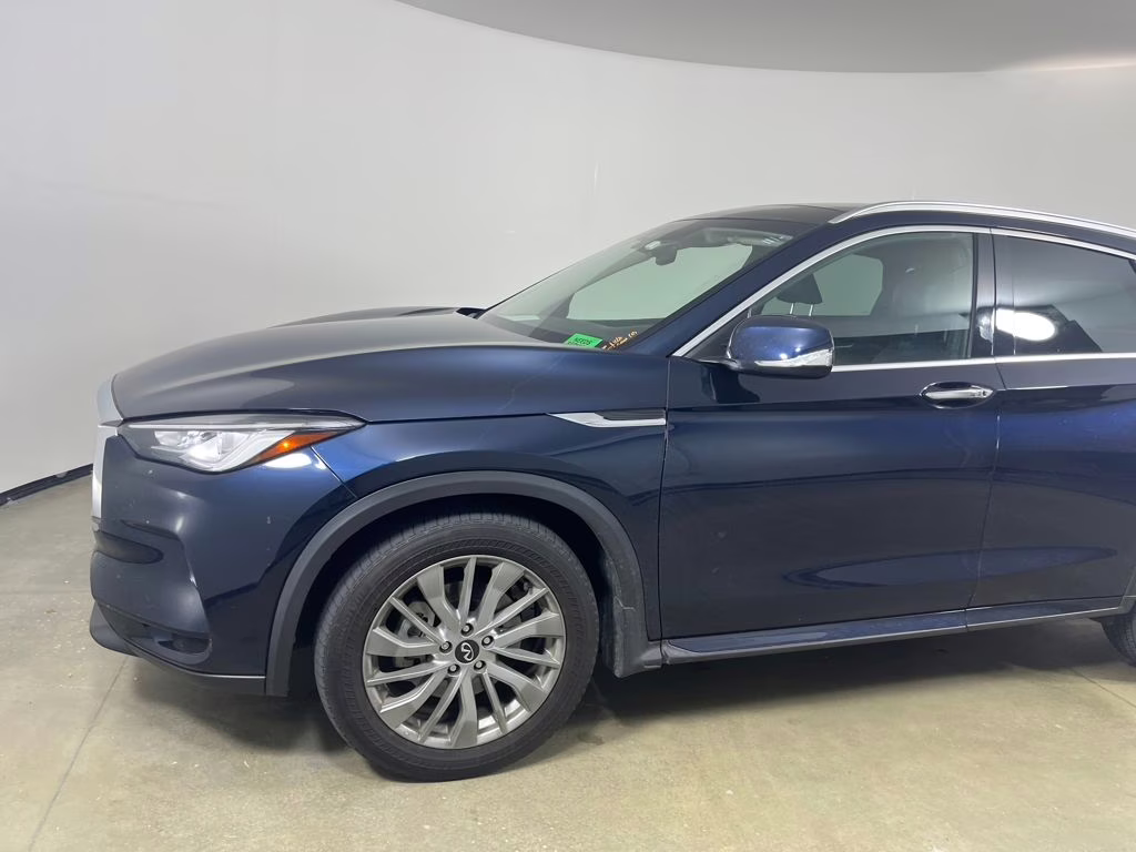 2023 Hermosa Blue INFINITI QX50 LUXE FWD SUV