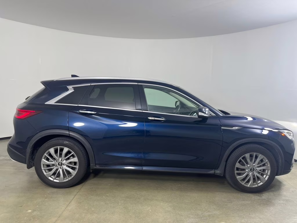 2023 Hermosa Blue INFINITI QX50 LUXE FWD SUV