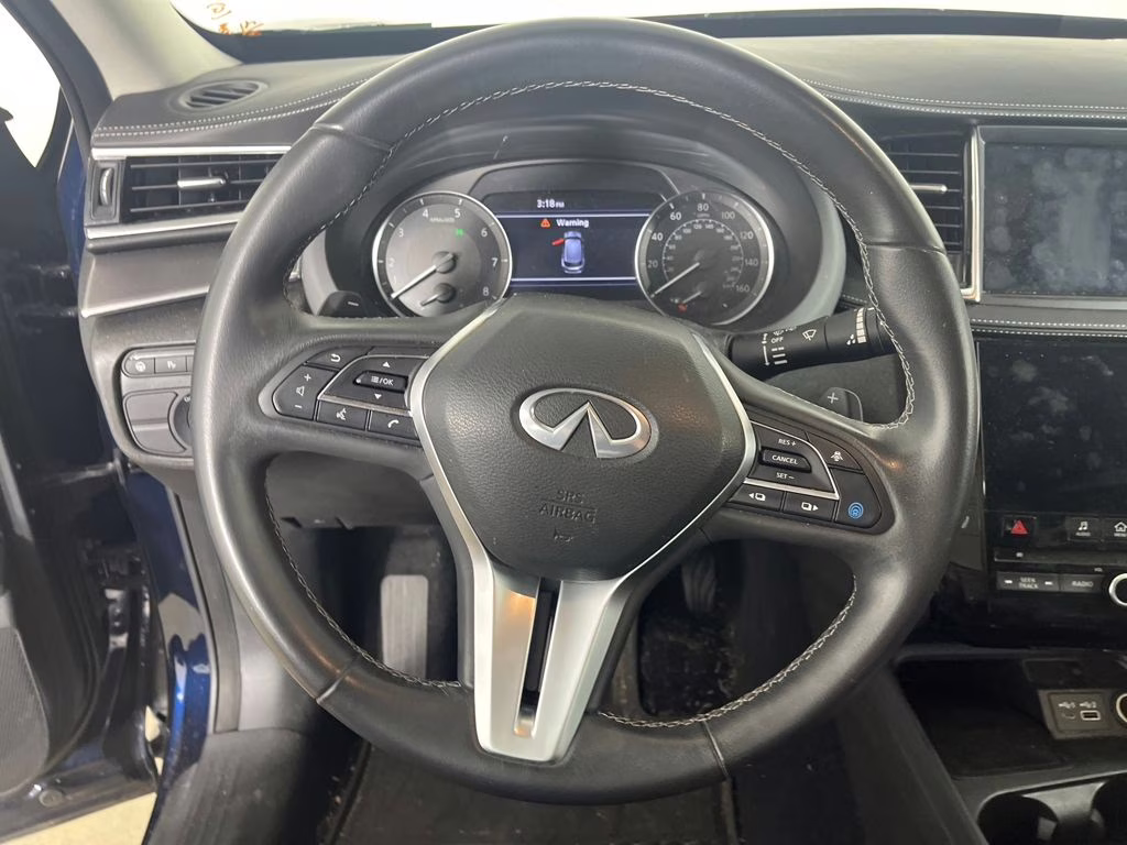 2023 Hermosa Blue INFINITI QX50 LUXE FWD SUV