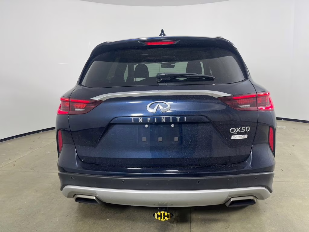 2023 Hermosa Blue INFINITI QX50 LUXE FWD SUV