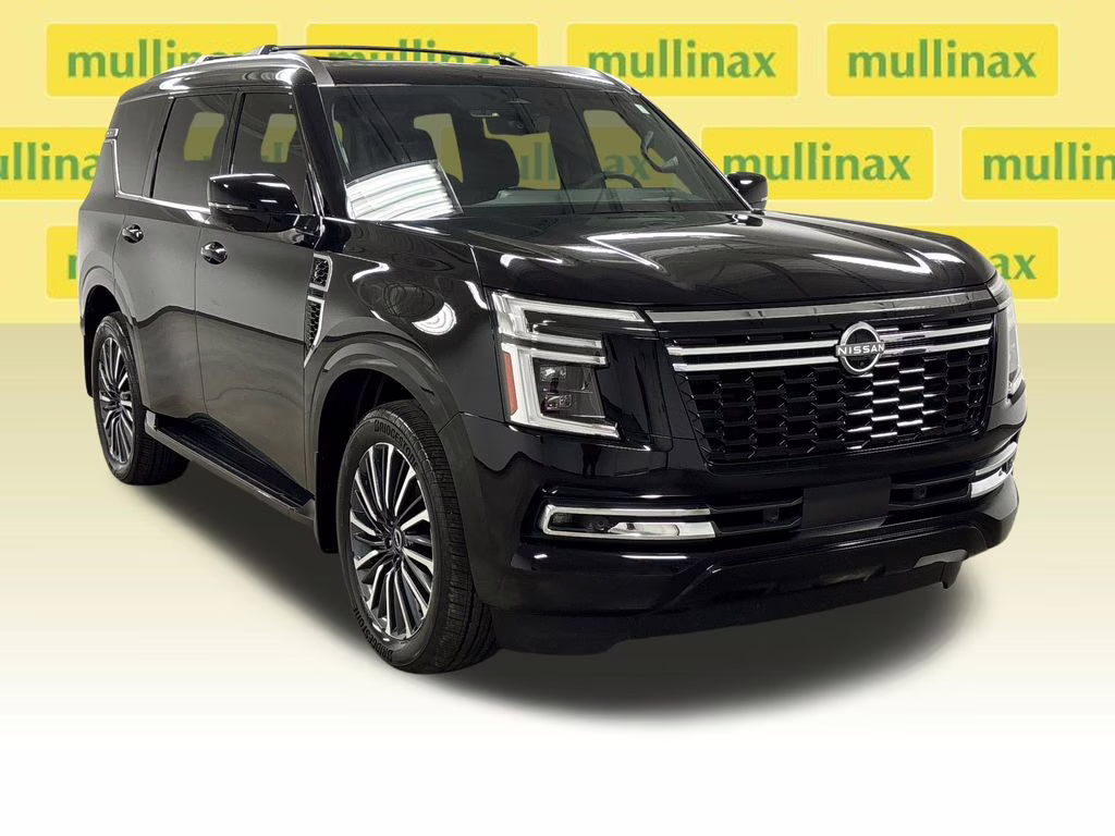 2025 Super Black Nissan Armada Platinum Reserve 4X4 SUV