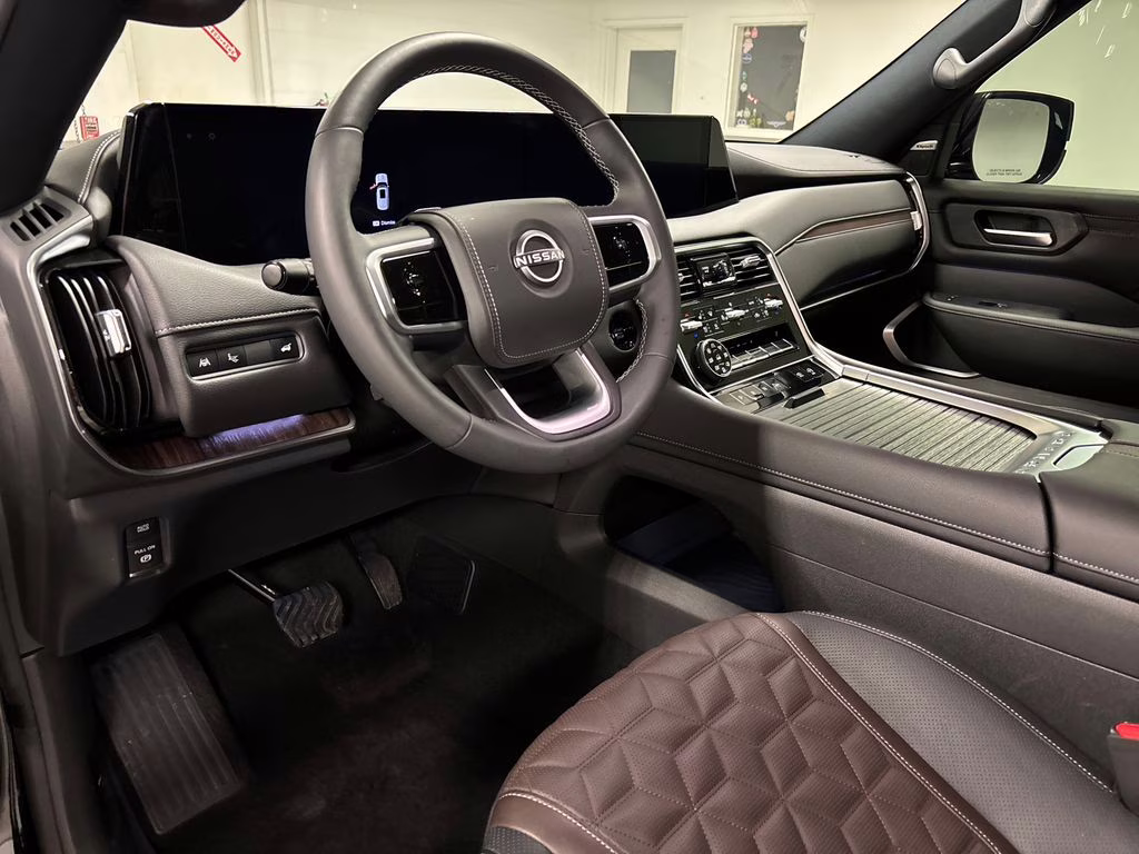 2025 Super Black Nissan Armada Platinum Reserve 4X4 SUV