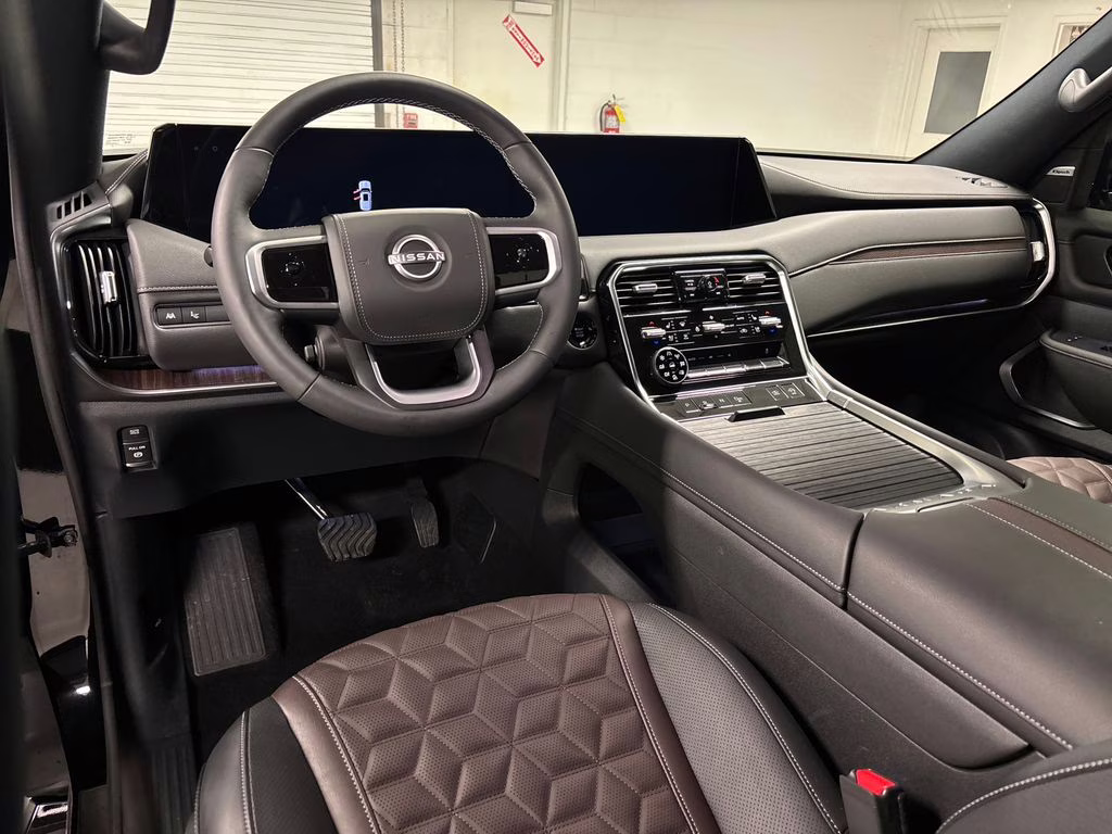 2025 Super Black Nissan Armada Platinum Reserve 4X4 SUV