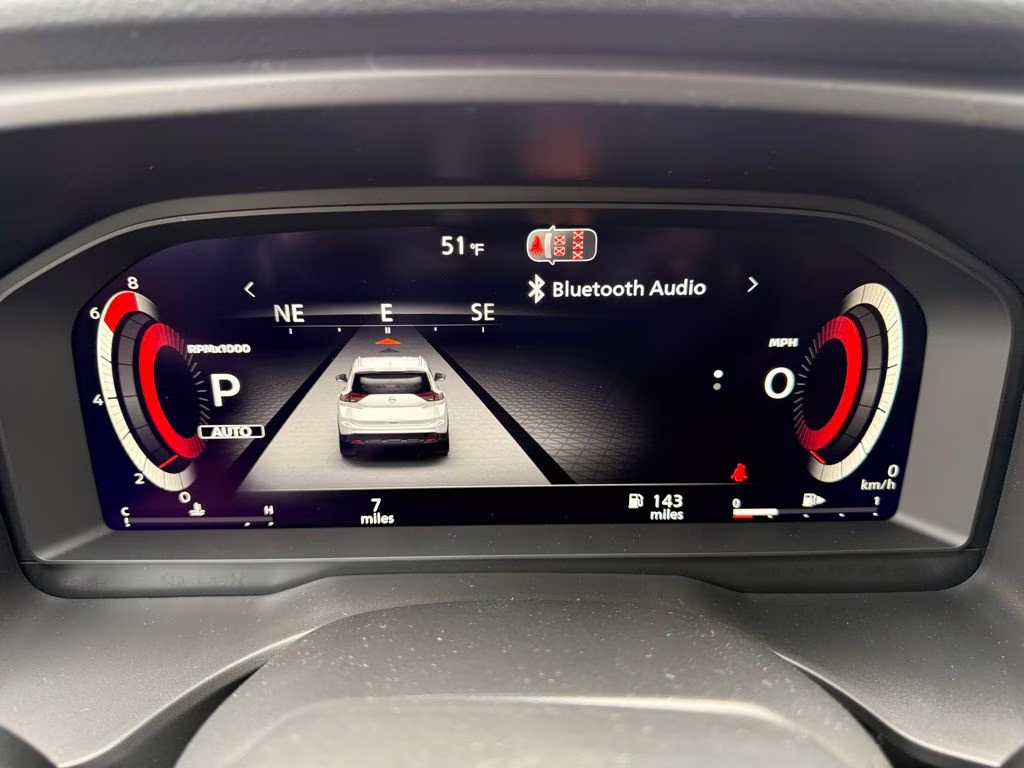 2026 Everest White Pearl Tricoat Nissan Rogue Platinum AWD SUV