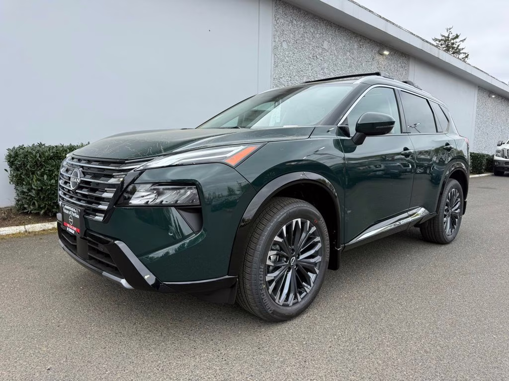 2026 Obsidian Green Nissan Rogue Platinum AWD SUV
