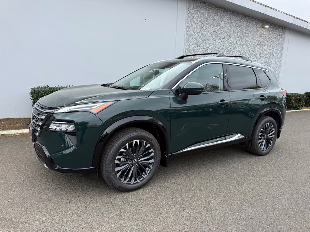 2026 Obsidian Green Nissan Rogue Platinum AWD SUV