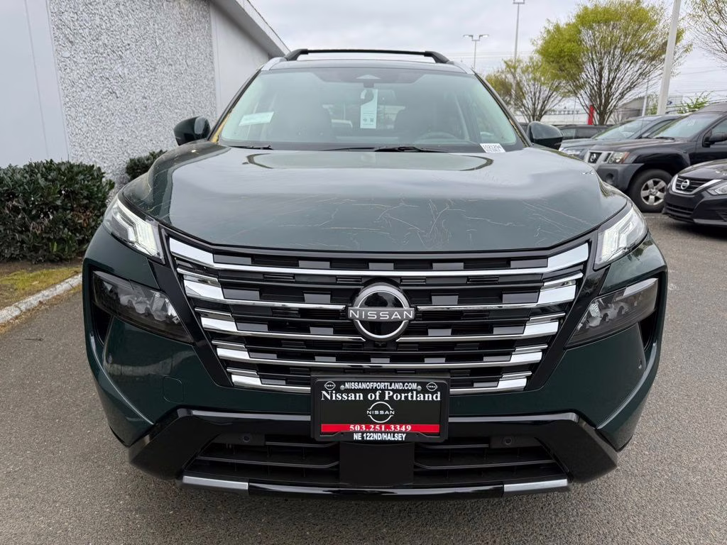 2026 Obsidian Green Nissan Rogue Platinum AWD SUV