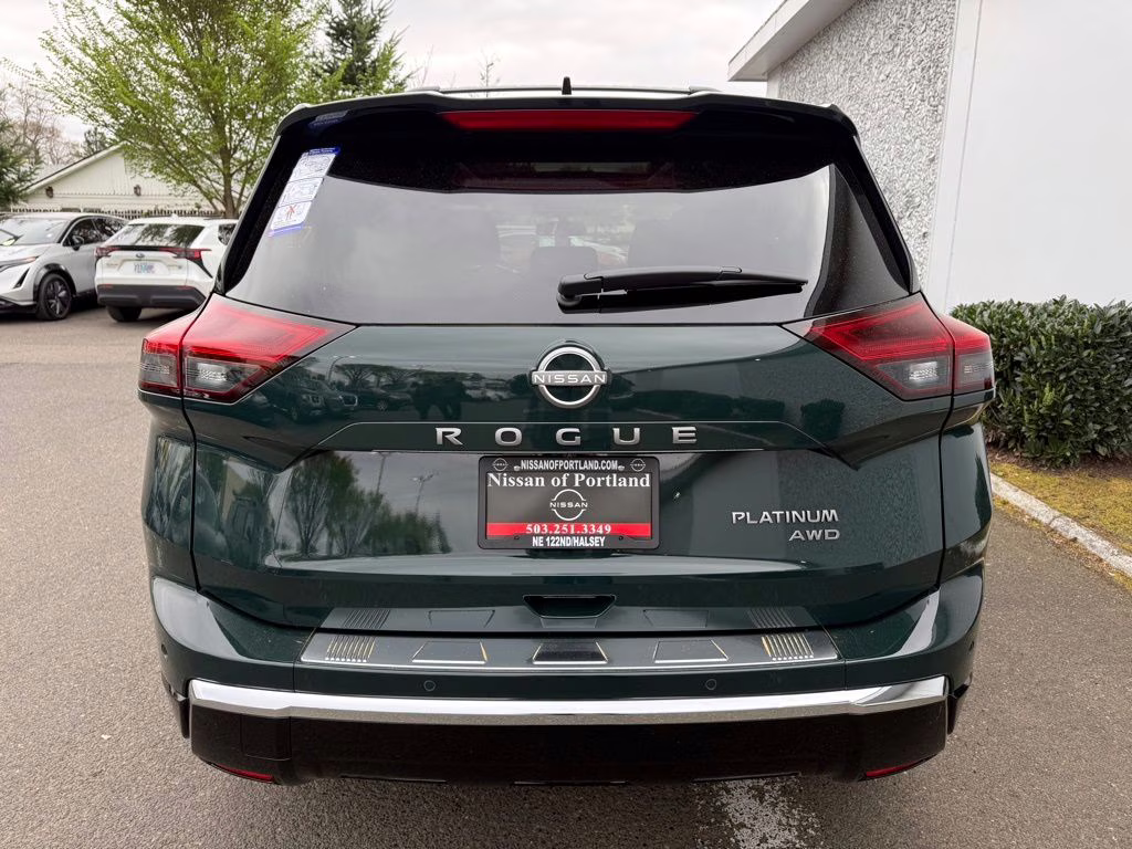 2026 Obsidian Green Nissan Rogue Platinum AWD SUV