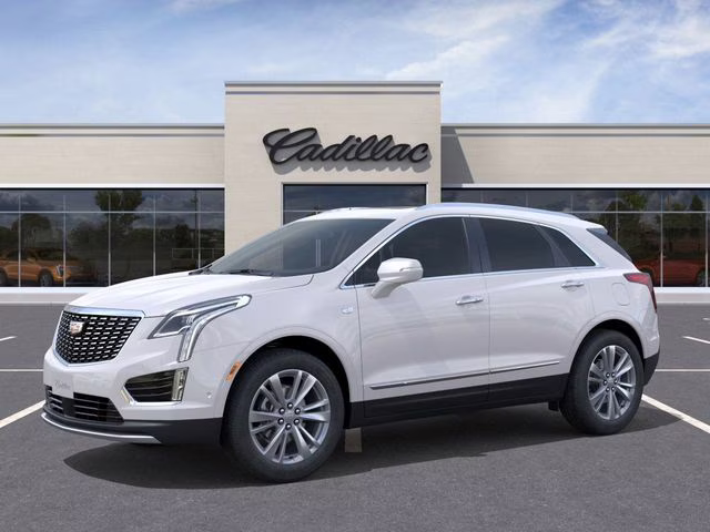 2026 Crystal White Tricoat Cadillac XT5 Premium Luxury AWD SUV