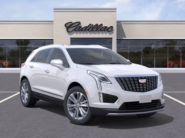 2026 Crystal White Tricoat Cadillac XT5 Premium Luxury AWD SUV