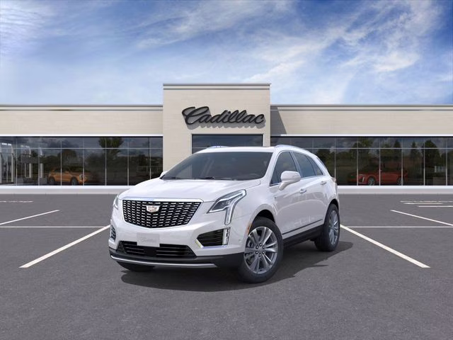 2026 Crystal White Tricoat Cadillac XT5 Premium Luxury AWD SUV