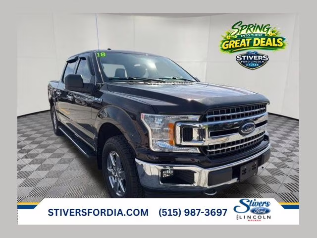 2018 Brown Ford F-150 XLT 4X4 Truck