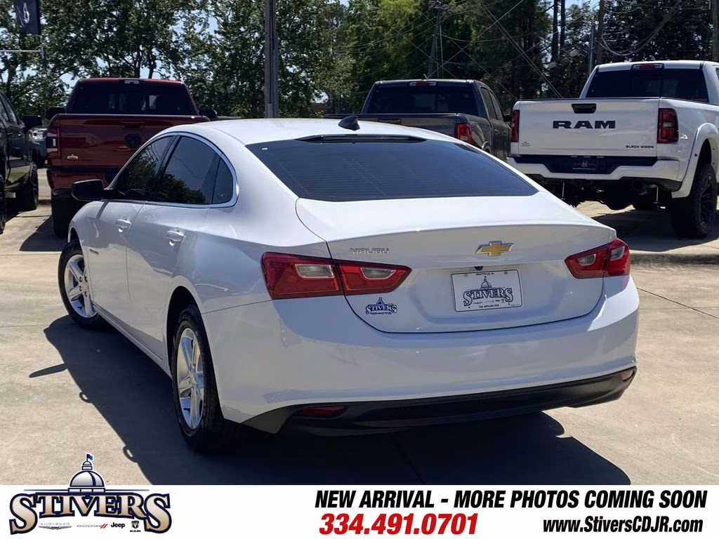 2022 Summit White Chevrolet Malibu LS FWD Sedan