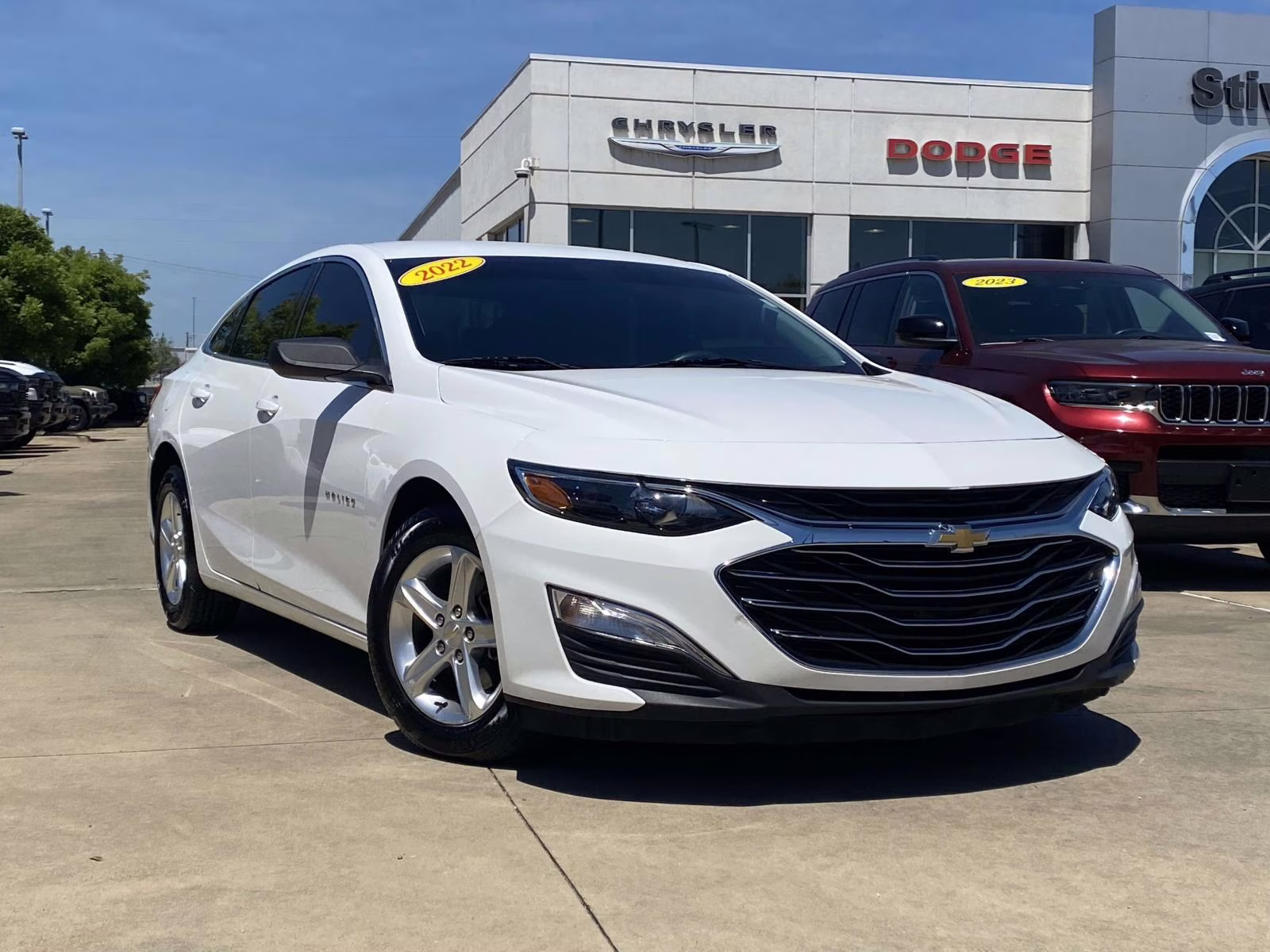 2022 Summit White Chevrolet Malibu LS FWD Sedan