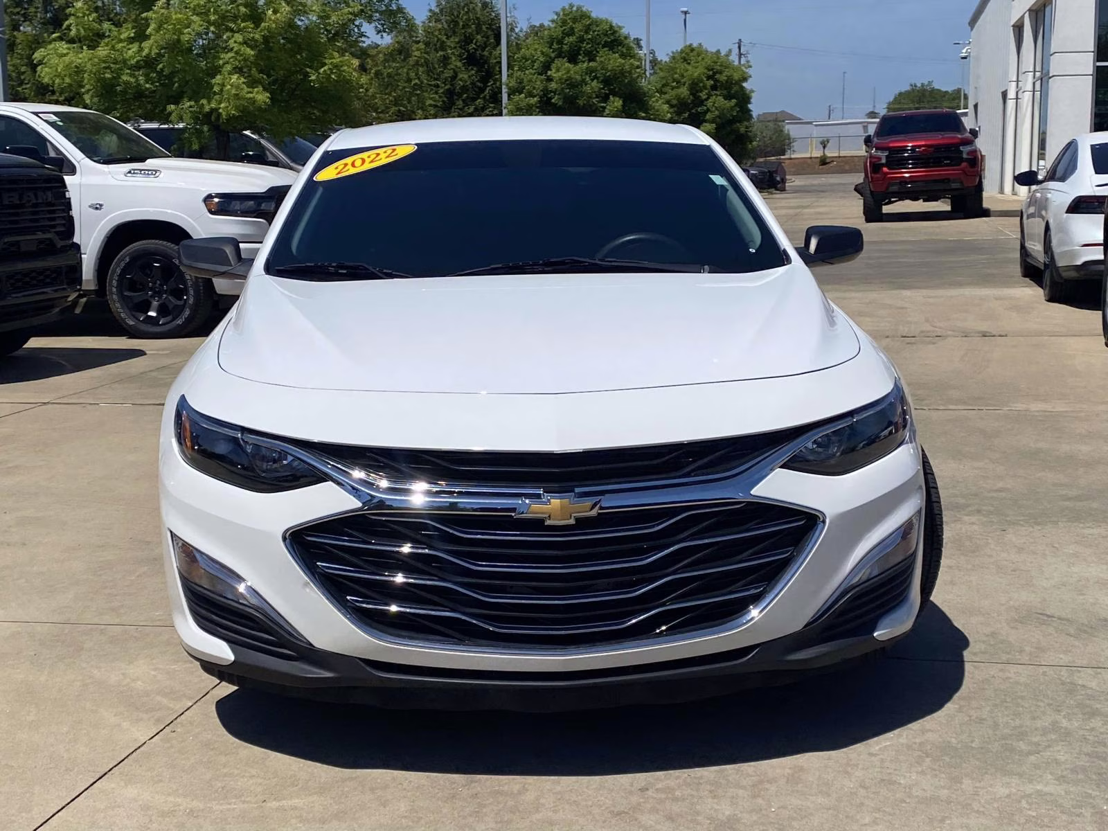 2022 Summit White Chevrolet Malibu LS FWD Sedan