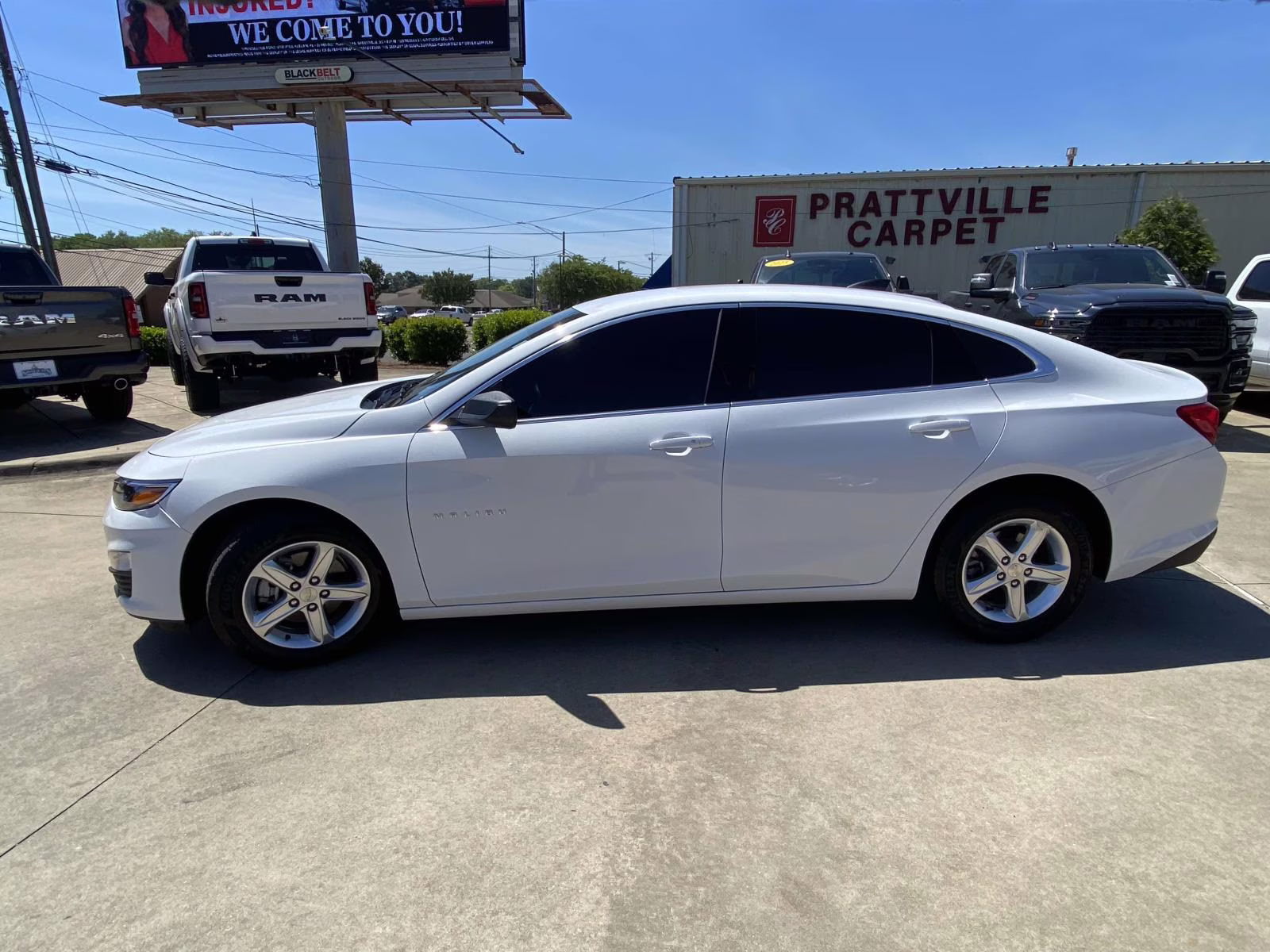 2022 Summit White Chevrolet Malibu LS FWD Sedan
