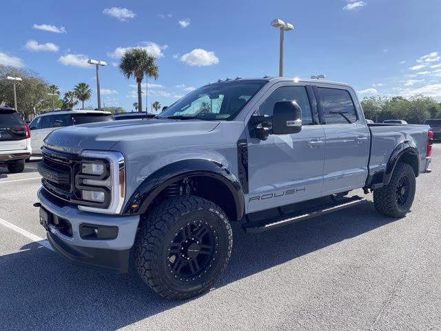 2026 Glacier Gray Metallic Tri-Coat Ford Super Duty F-250 SRW Roush Lift 4X4 Truck