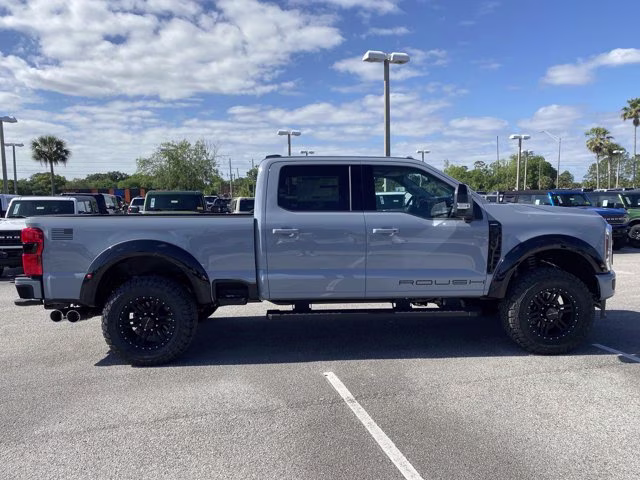 2026 Glacier Gray Metallic Tri-Coat Ford Super Duty F-250 SRW Roush Lift 4X4 Truck