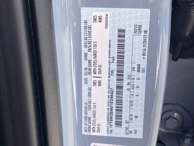 2026 Glacier Gray Metallic Tri-Coat Ford Super Duty F-250 SRW Roush Lift 4X4 Truck