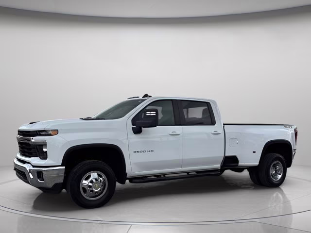 2025 Summit White Chevrolet Silverado 3500HD LT 4X4 Truck