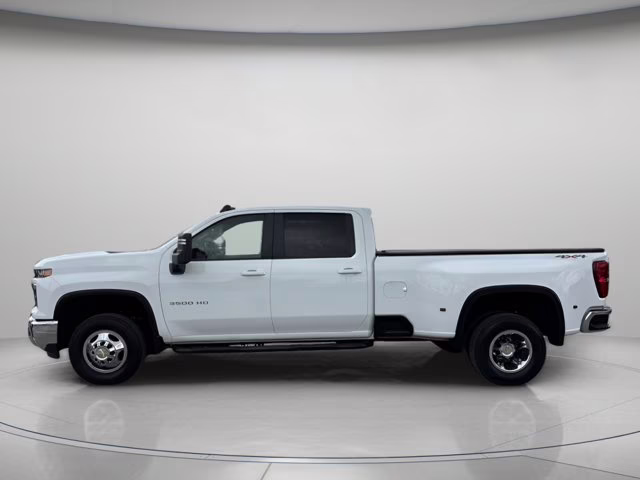 2025 Summit White Chevrolet Silverado 3500HD LT 4X4 Truck